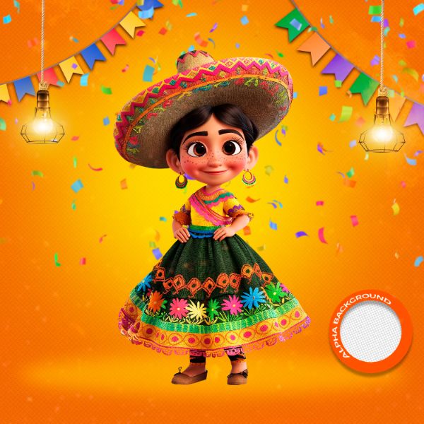 MASCOTES DE FESTA JUNINA MODELO 81