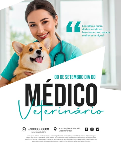 9 de setembro dia do medico veterinario