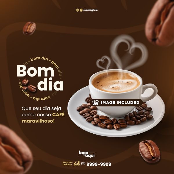 SOCIAL MEDIA PADARIA MENSAGEM DE BOM DIA