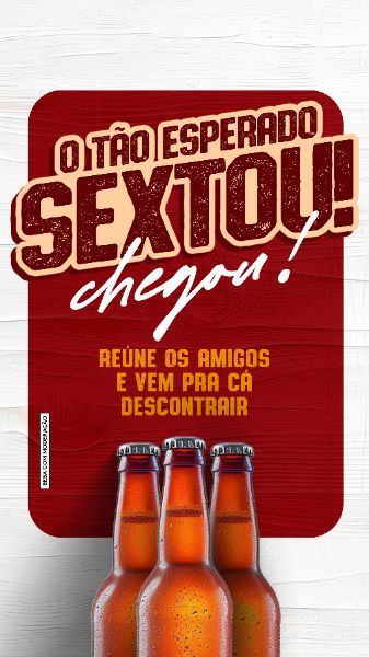 STORY - BAR E PETISCARIA - O TÃO ESPERADO SEXTOU CHEGOU