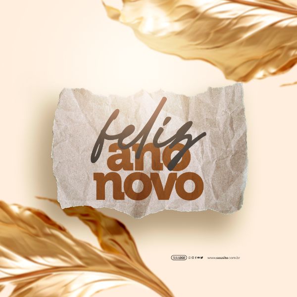 SOCIAL MEDIA - FELIZ 2024 - ANO NOVO