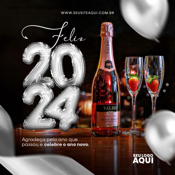 FEED | ANO NOVO | REVEILLON | PSD EDITÁVEL