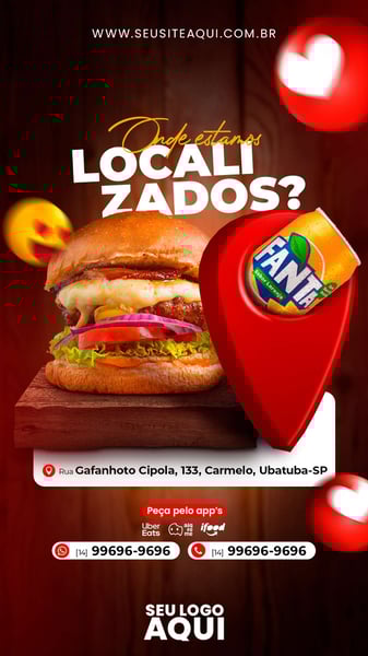 POST STORY - HAMBURGUERIA