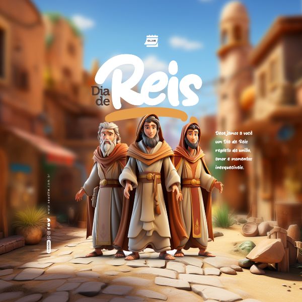 DIA DOS REIS MAGOS - SOCIAL MEDIA