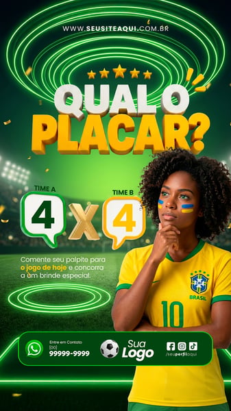 STORY COPA DO BRASIL 2026 SOCIAL MEDIA TEMPLATE PSD EDITÁVEL 10
