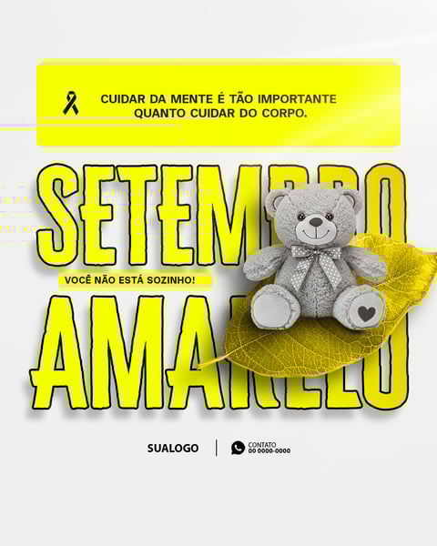 SETEMBRO AMARELO VOCÊ NÃO ESTÁ SOZINHO FEED 2