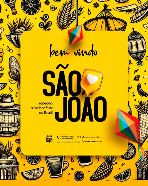 SÃO JOÃO FESTA JUNINA FEED