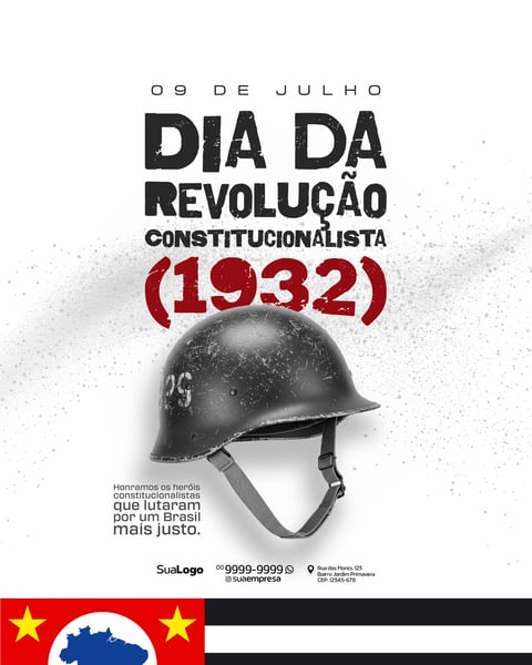SOCIAL MEDIA DIA DA REVOLUÇÃO CONSTITUCIONALISTA 1932 2
