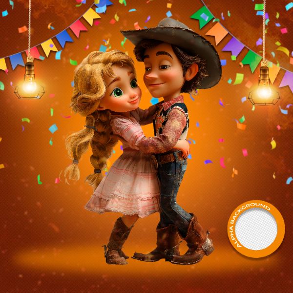 MASCOTES DE FESTA JUNINA MODELO 195