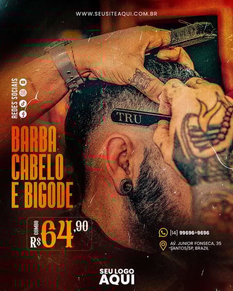 POST FEED  - BARBEARIA | BARBEIRO