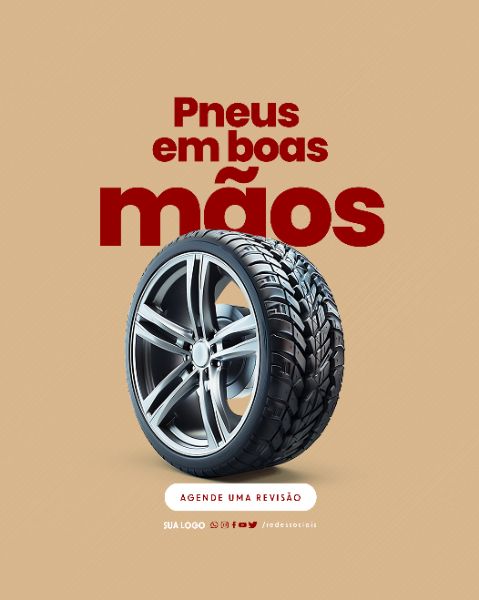 SOCIAL MEDIA - BORRACHARIA - PNEUS EM BOAS MÃOS