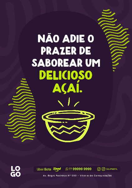 QUADRO A4 -  AÇAÍ - AÇAITERIA