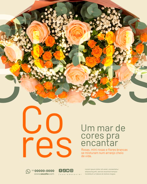 FLORICULTURA SOCIAL MEDIA PSD EDITÁVEL 7