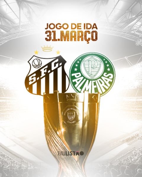 SOCIAL MEDIA - FINAL PAULISTÃO 2024 - SANTO X PALMEIRAS