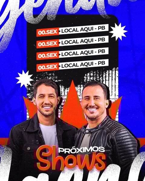 FLYER AGENDA SEMANAL PSD - AGENDA IGUINHO E LULINHA FEED