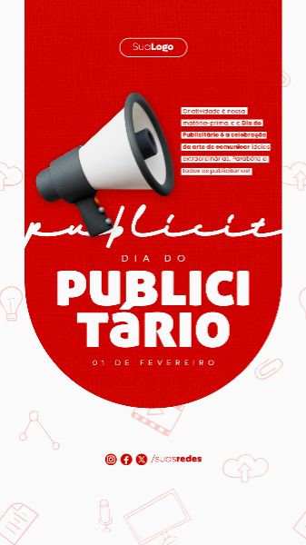 DIA DO PUBLICITÁRIO SOCIAL MEDIA POST STORY