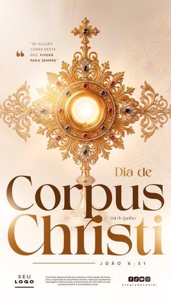 DIA DE CORPUS CHRISTI 04 DE JUNHO STORY SOCIAL MEDIA PSD EDITÁVEL 1
