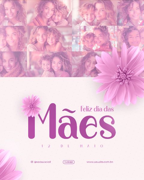 DIA DAS MÃES SOCIAL MEDIA POST FEED VERTICAL