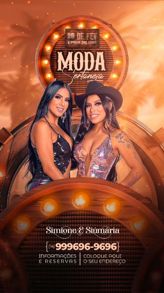 STORY | FLYER EVENTOS | SHOWS, ARTISTAS, AGENDA | PSD EDITÁVEL