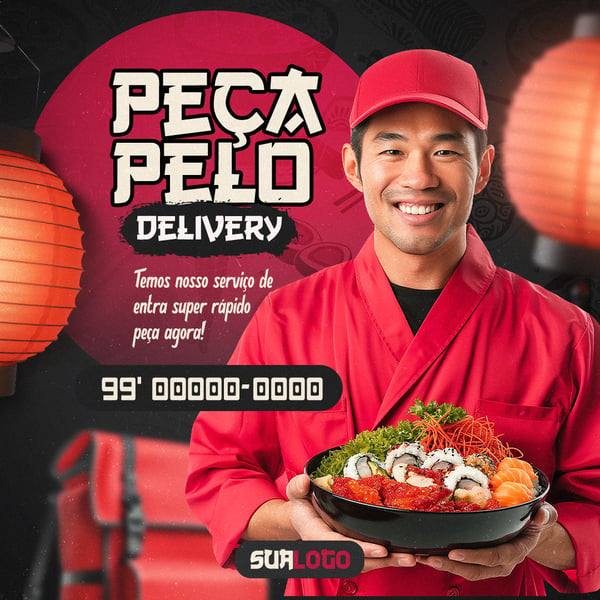 COMIDA JAPONESA PEÇA PELO DELIVERY