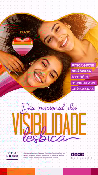 DIA NACIONAL DA VISIBILIDADE LÉSBICA