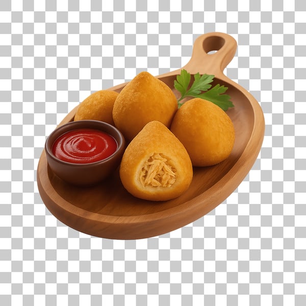 SOCIAL MEDIA IMAGEM COMIDA COXINHA