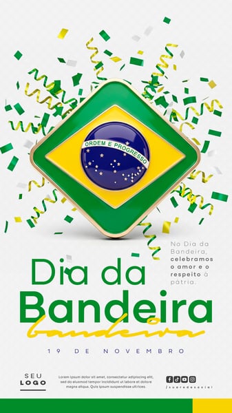 DIA DA BANDEIRA 19 DE NOVEMBRO STORY SOCIAL MEDIA PSD EDITÁVEL (5)