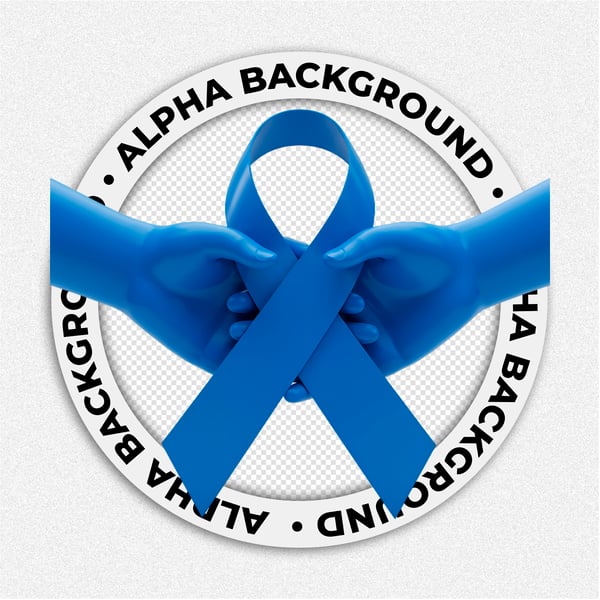 FITA AZUL E MÃOS AZUL PARA CAMPANHA DE NOVEMBRO AZUL 1