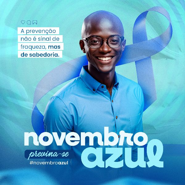 NOVEMBRO AZUL MÊS DO COMBATE AO CÂNCER DE PRÓSTATA 25