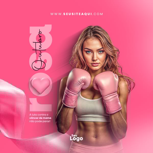 FEED QUADRADO OUTUBRO ROSA SOCIAL MEDIA