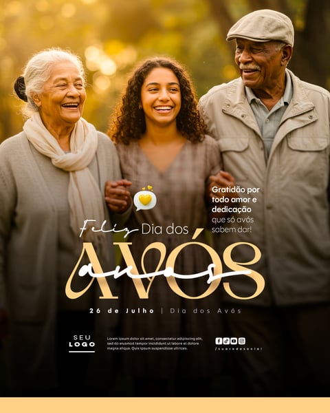 DIA DOS AVÓS 26 DE JULHO SOCIAL MEDIA PSD EDITÁVEL 6