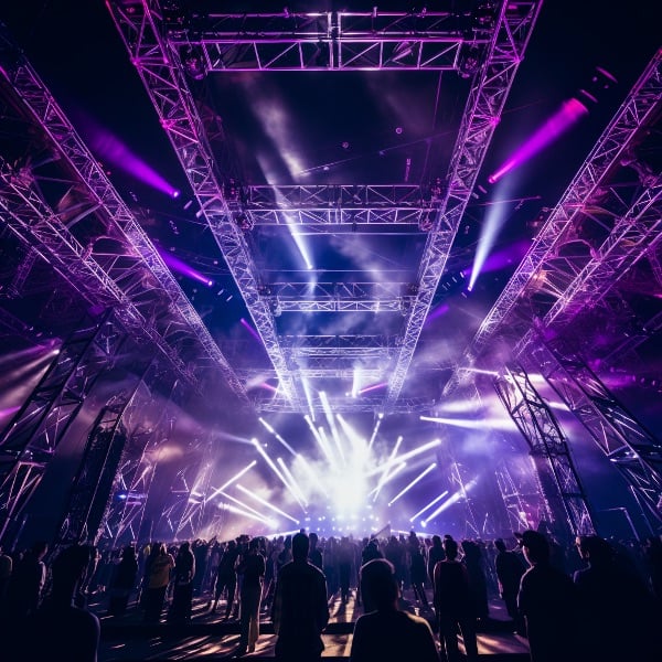 ESTRUTURA METÁLICA PARA SHOW