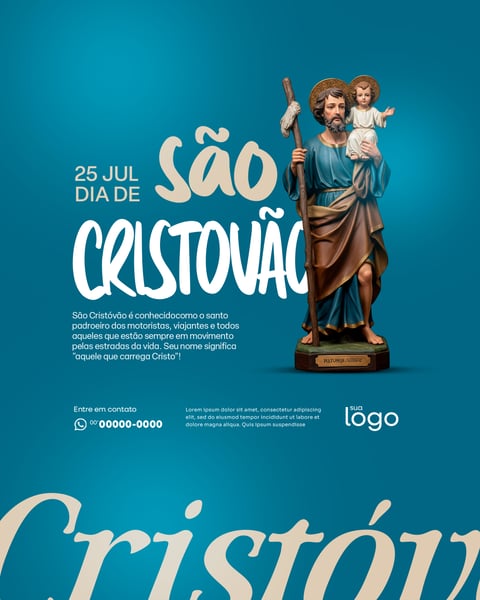 25 DE JULHO DIA DE SÃO CRISTOVÃO