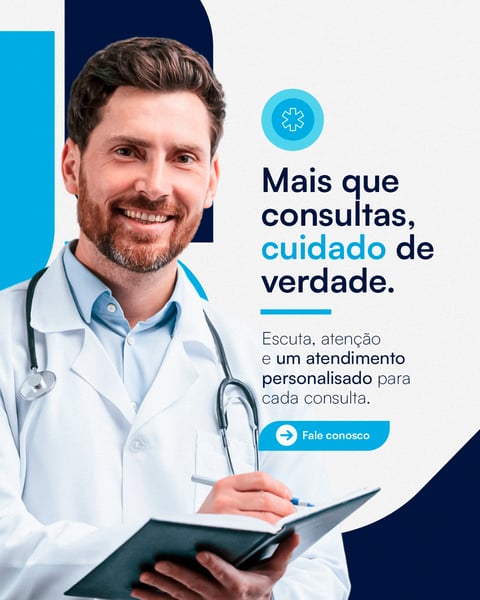 SOCIAL MEDIA MEDICINA MAIS CONSULTAS PSD EDITÁVEL