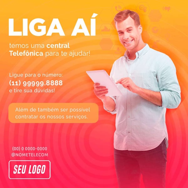 SABIA QUE TEMOS UMA CENTRAL - INTERNET