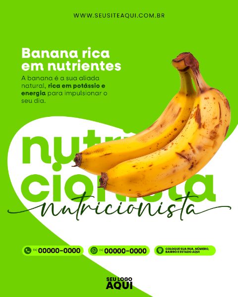 FEED | NUTRICIONISTA | DIETA | ALIMENTAÇÃO | PSD EDITÁVEL