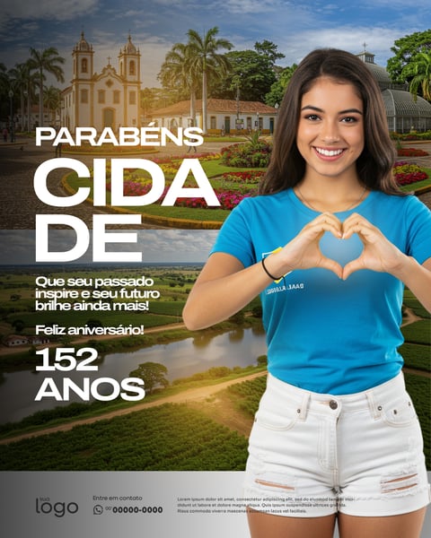 SOCIAL MEDIA ANIVERSÁRIO DA CIDADE