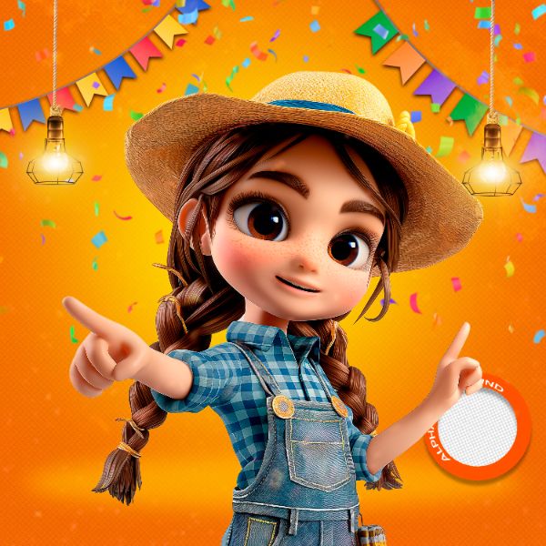 MASCOTES DE FESTA JUNINA MODELO 49