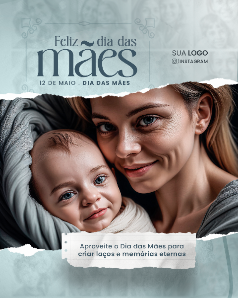 SOCIAL MEDIA - DIA DAS MÃES . 8 DE MAIO
