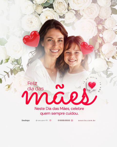 DIA DAS MÃES FLYER PSD 13