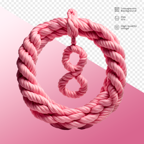 DIA DA MULHER -  ELEMENTO 3D  CORAÇÃO DE LÃ PARA COMPOSIÇÃO