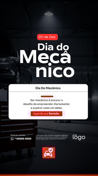  STORY DIA DO MECÂNICO SOCIAL MEDIA PSD EDITÁVEL