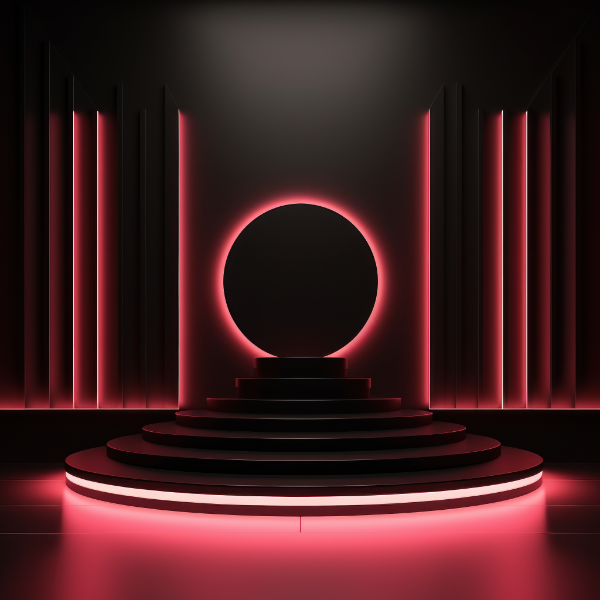 BACKGROUND COM LUZES E LED PALCO SHOW EVENTO PARA COMPOSIÇÃO SOCIAL MEDIA PLANO DE FUNDO