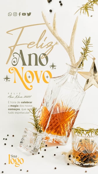 JXD SOCIAL MEDIA FELIZ ANO NOVO STORY È HORA DE CELEBRAR A MAGIA DOS NOVOS COMEÇOA, QUE SEJA TUDO ESPETACULAR