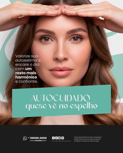 ESTÉTICA HARMONIZAÇÃO FACIAL SOCIAL MEDIA PSD EDITÁVEL 7