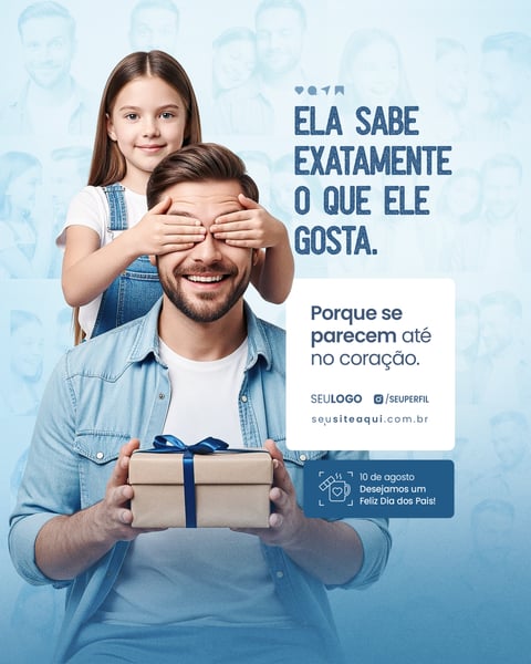 DIA DOS PAIS SOCIAL MEDIA