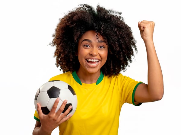 TORCEDORA BRASILEIRA FUTEBOL COPA DO MUNDO COMEMORANDO VITÓRIA 4