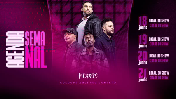 VHJ 57 AGENDA SEMANAL PIXOTE BANNER