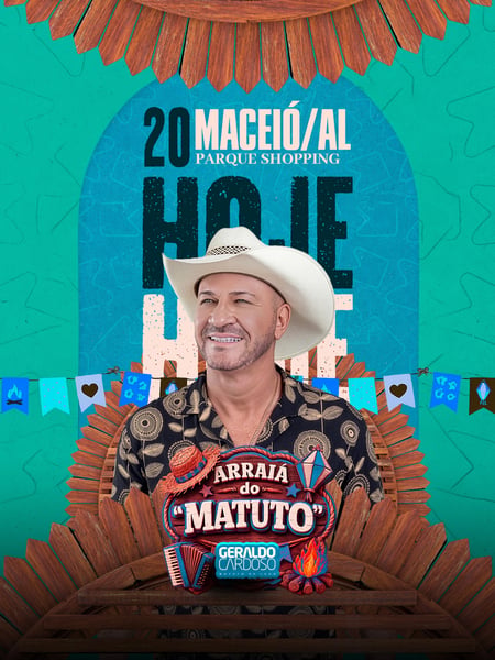 HOJE 27JUN - GERALDO CARDOSO