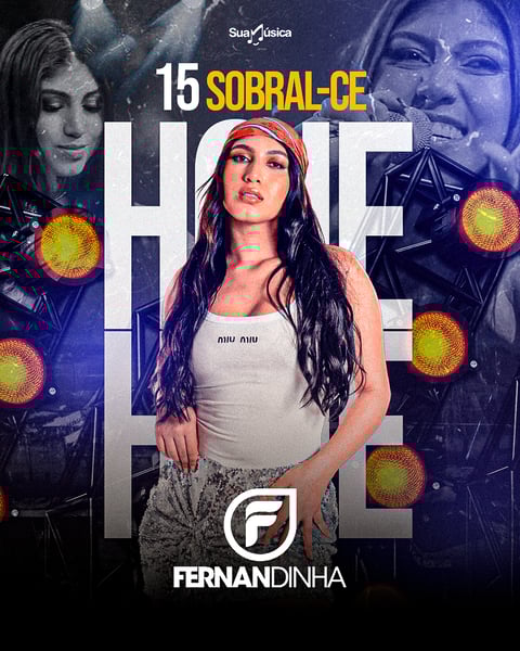 FLYER EVENTO FERNANDINHA PSD EDITÁVEL